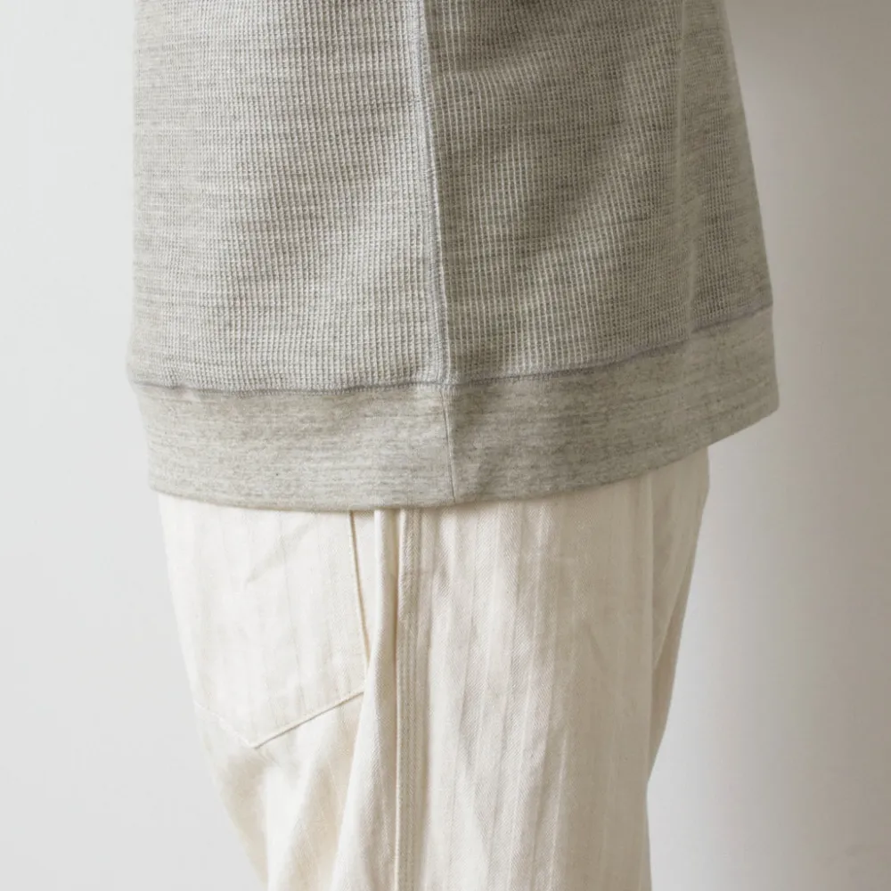UNDYED Sweatshirts|T-Shirts^/ Waffle Sweatshirt Colored Organic Cotton