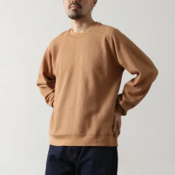 UNDYED Sweatshirts|T-Shirts^/ Waffle Sweatshirt Colored Organic Cotton