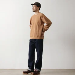 UNDYED Sweatshirts|T-Shirts^/ Waffle Sweatshirt Colored Organic Cotton
