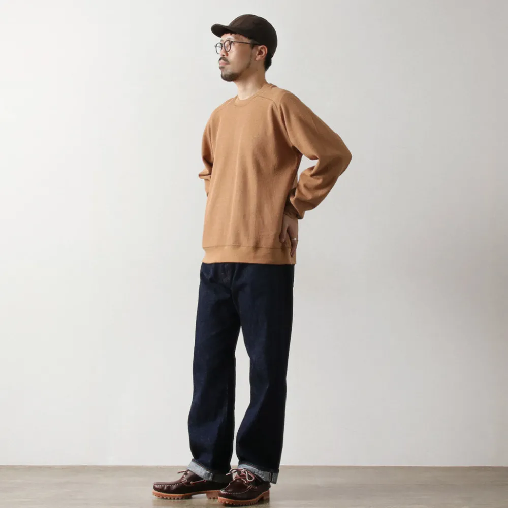 UNDYED Sweatshirts|T-Shirts^/ Waffle Sweatshirt Colored Organic Cotton