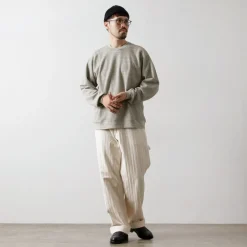 UNDYED Sweatshirts|T-Shirts^/ Waffle Sweatshirt Colored Organic Cotton