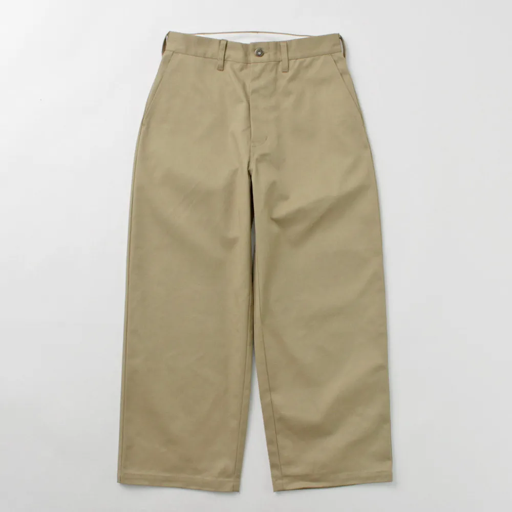 UNIVERSAL OVERALL Work Pants & Chinos^/ Heritage T/C Volume Trousers STONE CARVERE