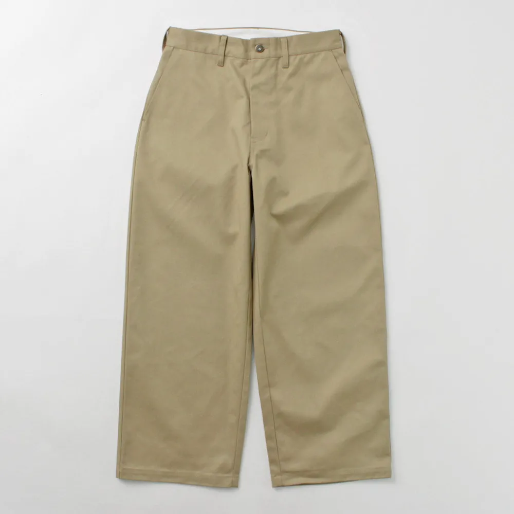 UNIVERSAL OVERALL Work Pants & Chinos^/ Heritage T/C Volume Trousers STONE CARVERE