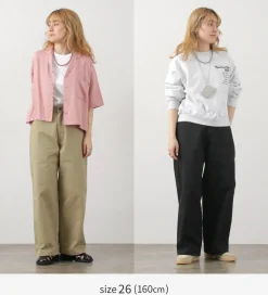 UNIVERSAL OVERALL Work Pants & Chinos^/ Heritage T/C Volume Trousers STONE CARVERE