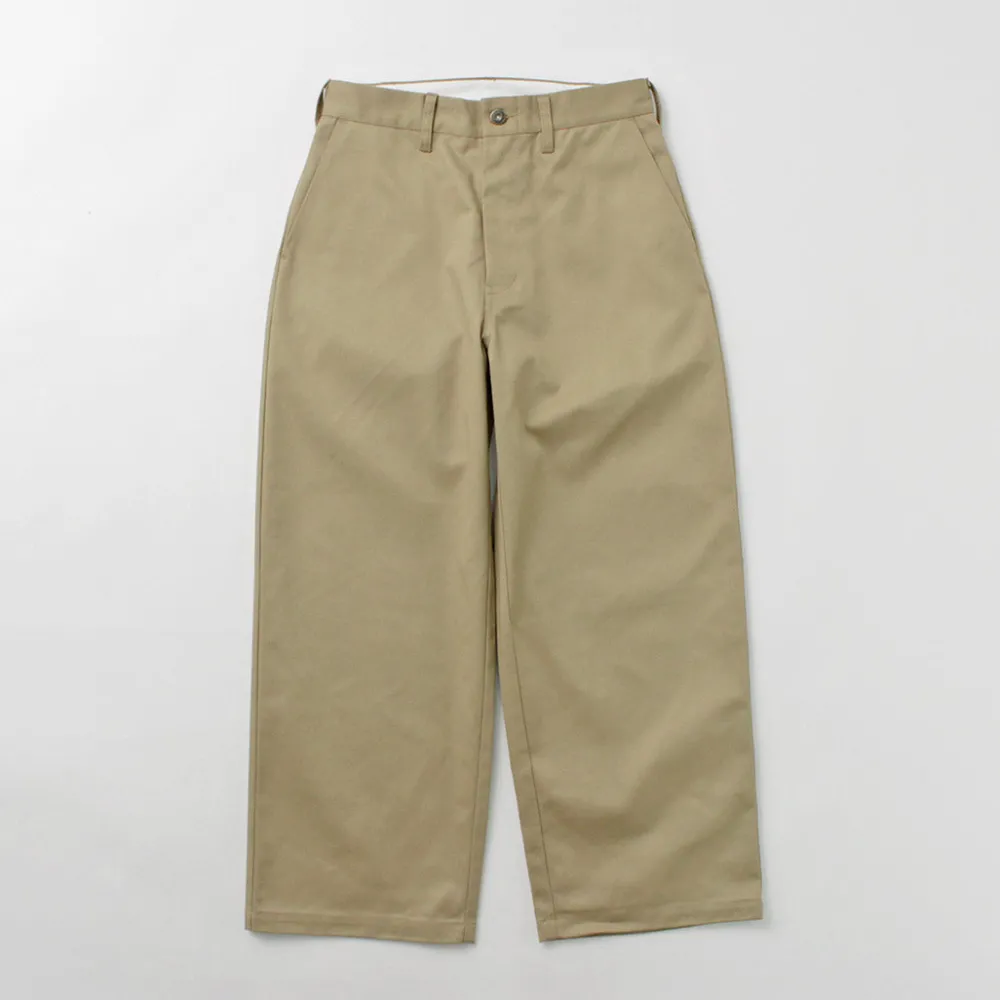 UNIVERSAL OVERALL Work Pants & Chinos^/ Heritage T/C Volume Trousers STONE CARVERE