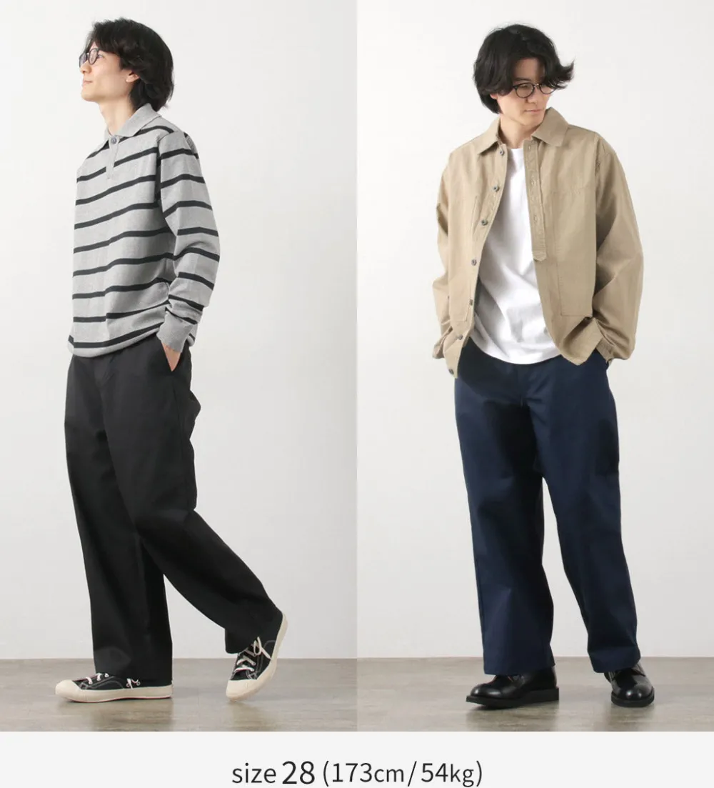 UNIVERSAL OVERALL Work Pants & Chinos^/ Heritage T/C Volume Trousers STONE CARVERE