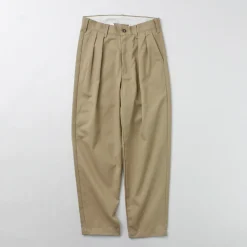UNIVERSAL OVERALL Work Pants & Chinos^/ Heritage T/C Relaxed 2-Tuck Trousers STONE CARVER