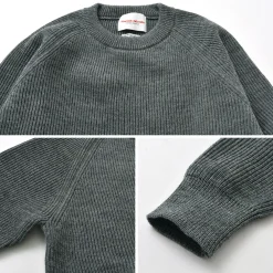 VINCENT ET MIREILLE Knits^/ 8 gauge ribbed Crewneck Sweater