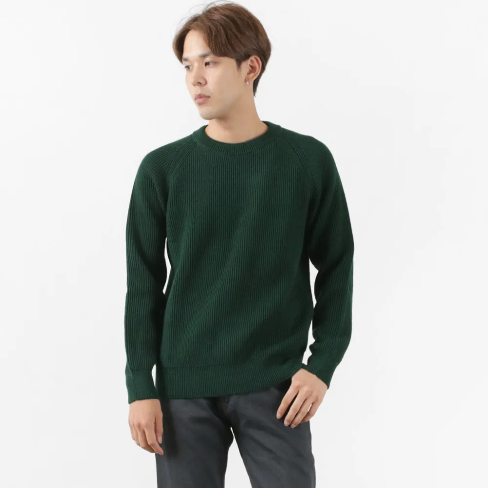 VINCENT ET MIREILLE Knits^/ 8 gauge ribbed Crewneck Sweater