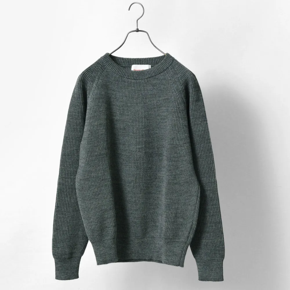 VINCENT ET MIREILLE Knits^/ 8 gauge ribbed Crewneck Sweater