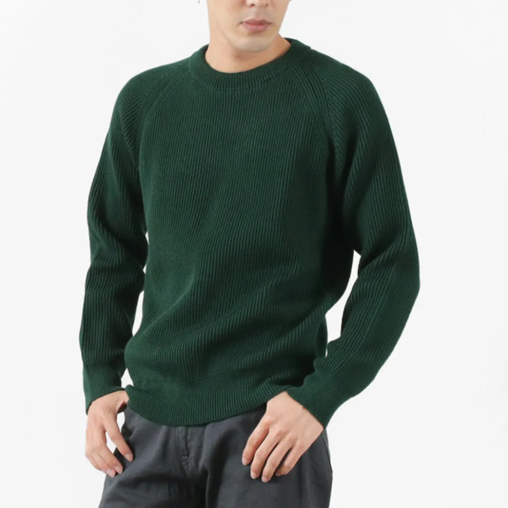 VINCENT ET MIREILLE Knits^/ 8 gauge ribbed Crewneck Sweater
