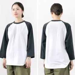WALLA WALLA SPORT T-Shirts^/ 7/10 Sleeve 2 Tone Baseball T-Shirt