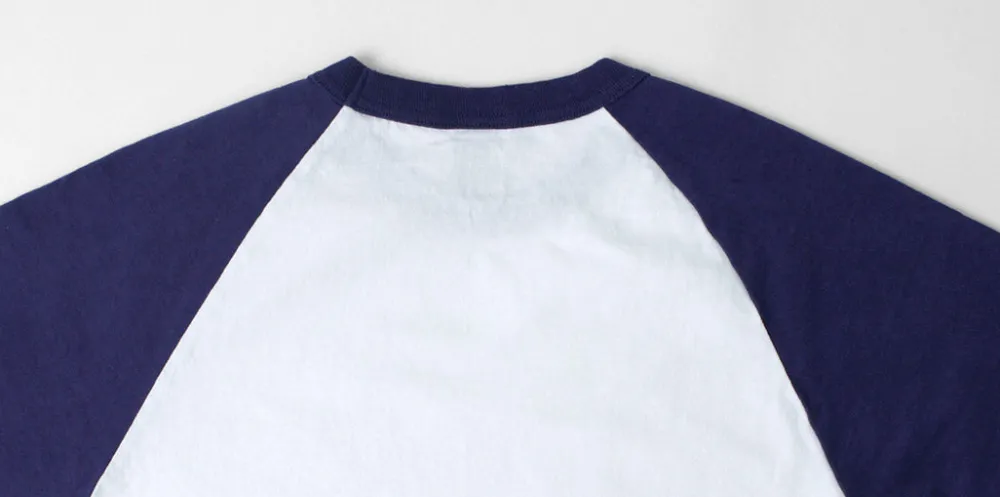 WALLA WALLA SPORT T-Shirts^/ 7/10 Sleeve 2 Tone Baseball T-Shirt