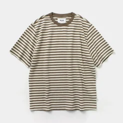WAX LONDON T-Shirts^/ Dean Short Sleeve Striped T-Shirt Jolt Stripe