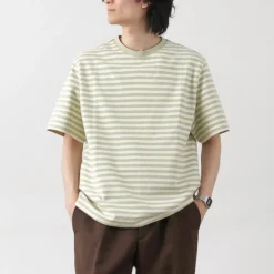 WAX LONDON T-Shirts^/ Dean Short Sleeve Striped T-Shirt Jolt Stripe