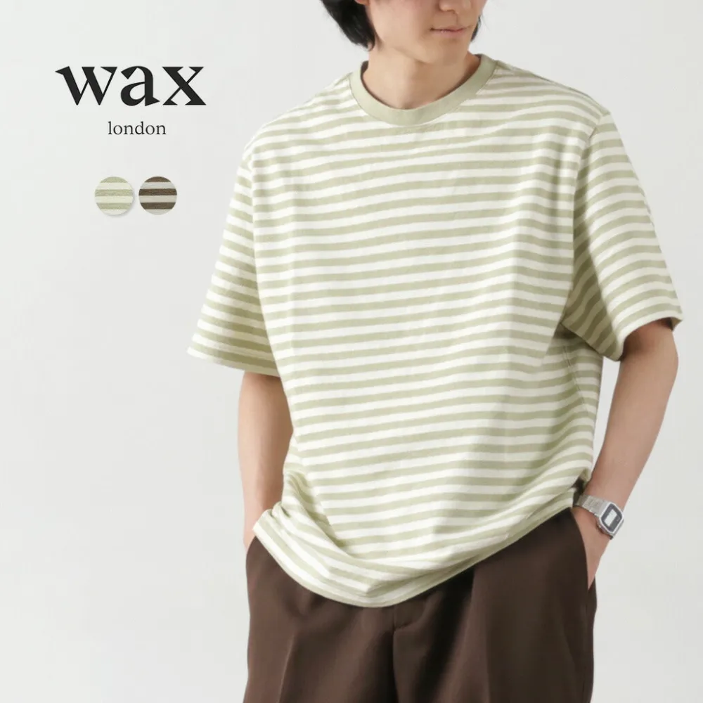 WAX LONDON T-Shirts^/ Dean Short Sleeve Striped T-Shirt Jolt Stripe