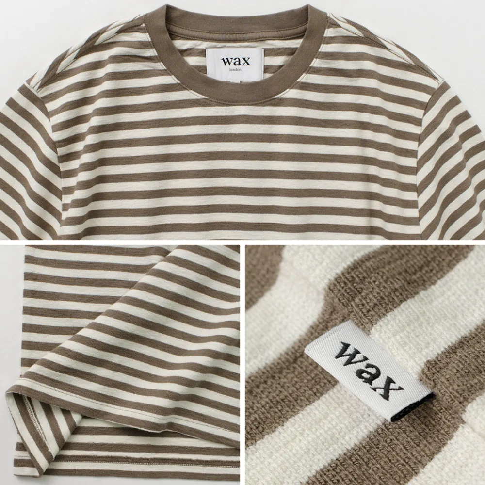 WAX LONDON T-Shirts^/ Dean Short Sleeve Striped T-Shirt Jolt Stripe