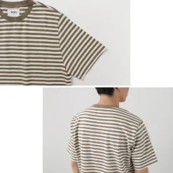 WAX LONDON T-Shirts^/ Dean Short Sleeve Striped T-Shirt Jolt Stripe