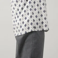 WAX LONDON Shirts^/ Didcot Short Sleeve Shirt Ditsy Tile