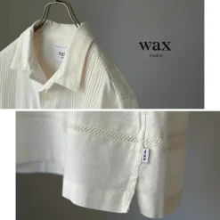 WAX LONDON Shirts^/ Newton Pintuck shirt