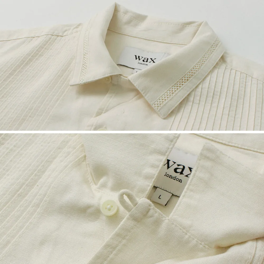 WAX LONDON Shirts^/ Newton Pintuck shirt