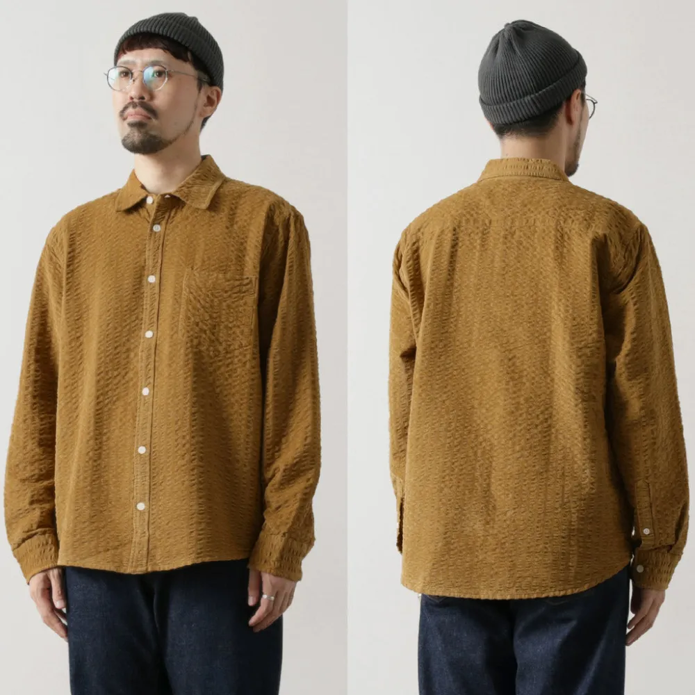 WAX LONDON Shirts^/ sherry-shirt seersucker cord