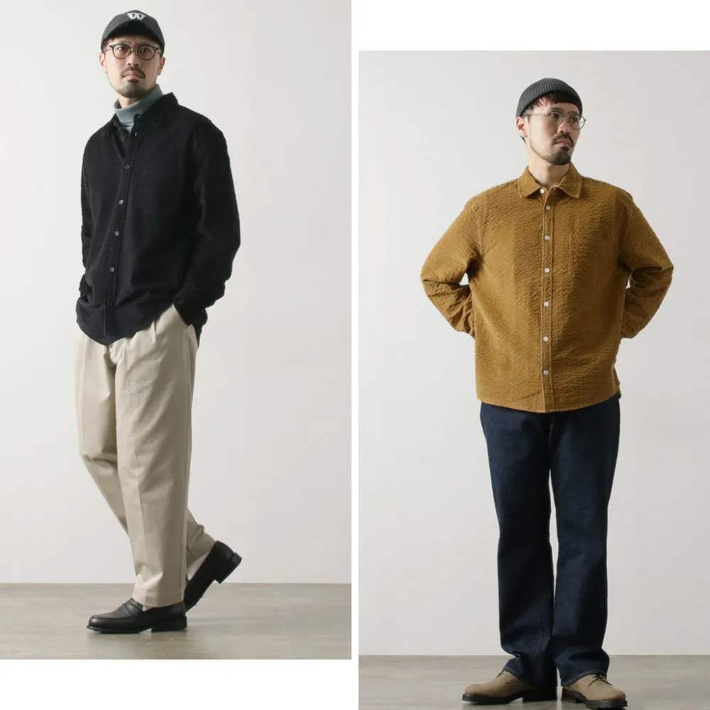 WAX LONDON Shirts^/ sherry-shirt seersucker cord