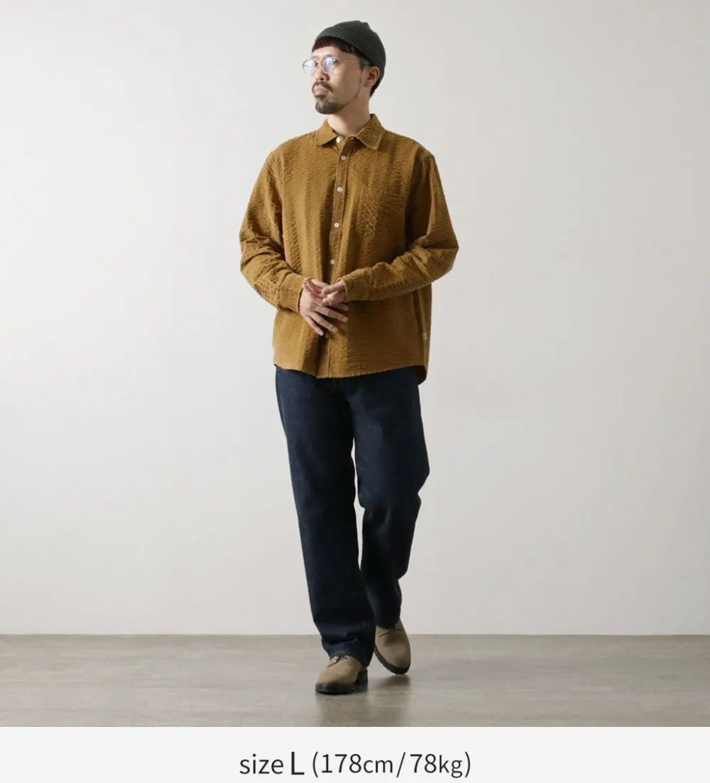 WAX LONDON Shirts^/ sherry-shirt seersucker cord