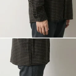WAX LONDON Shirts^/ Whiting overshirt black_beige