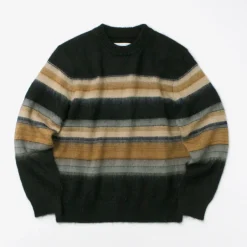 WAX LONDON Knits^/ Wild Crew Knit Blush Stripe black