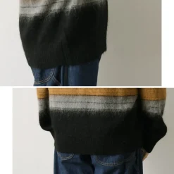 WAX LONDON Knits^/ Wild Crew Knit Blush Stripe black