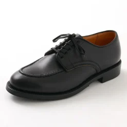 WHEELROBE Leather Shoes & Boots^/ 15078 Heavy Stitching Moc Toe Leather Shoes