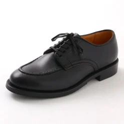 WHEELROBE Leather Shoes & Boots^/ 15078 Heavy Stitching Moc Toe Leather Shoes