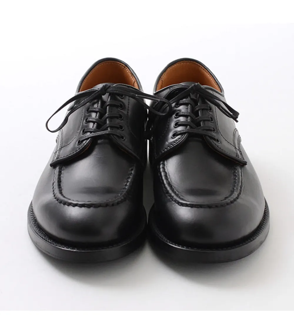 WHEELROBE Leather Shoes & Boots^/ 15078 Heavy Stitching Moc Toe Leather Shoes