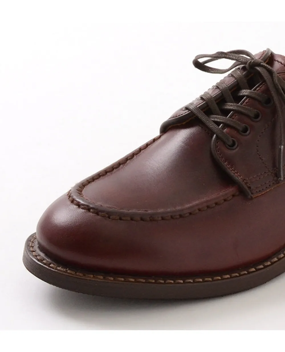 WHEELROBE Leather Shoes & Boots^/ 15078 Heavy Stitching Moc Toe Leather Shoes