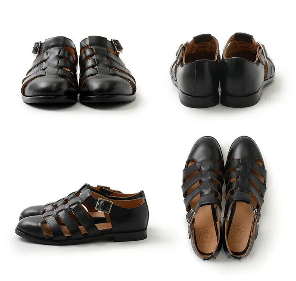 WHEELROBE Leather Shoes & Boots^/ Gurkha sandal - Horween chrome-excel