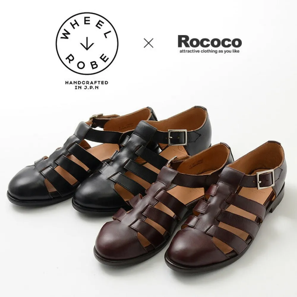 WHEELROBE Leather Shoes & Boots^/ Gurkha sandal - Horween chrome-excel