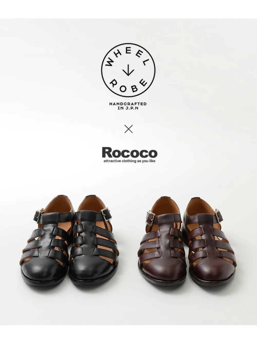 WHEELROBE Leather Shoes & Boots^/ Gurkha sandal - Horween chrome-excel
