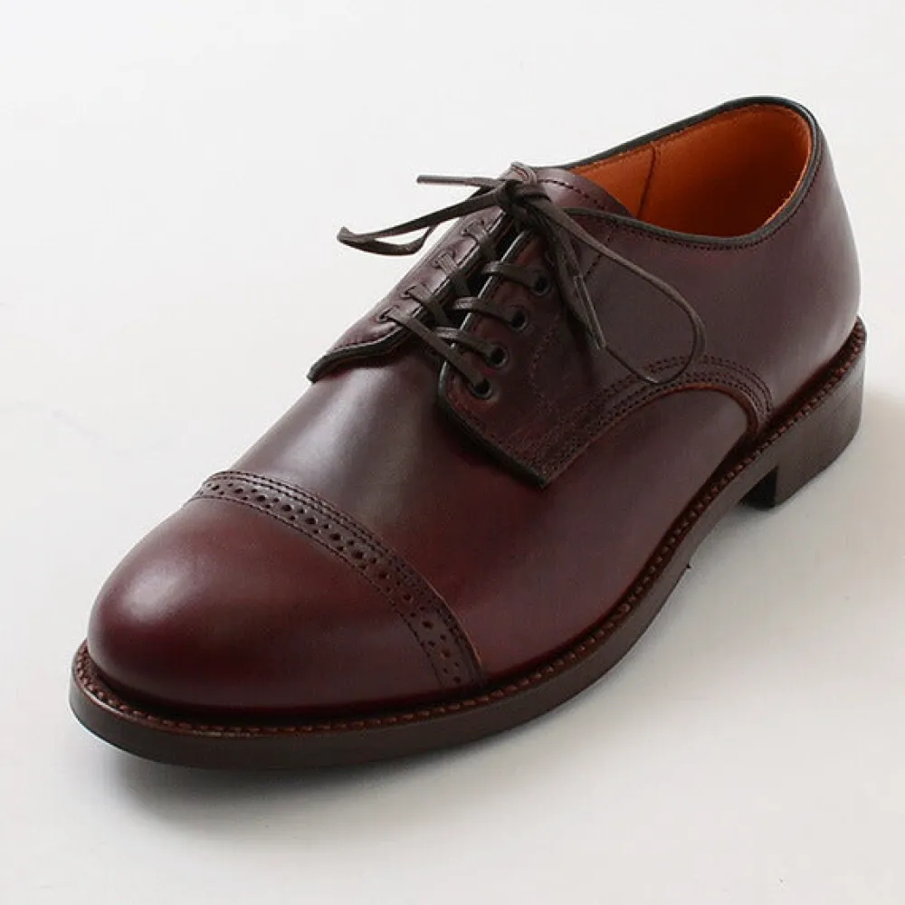 WHEELROBE Leather Shoes & Boots^/ Punched Cap Toe Derby Shoes