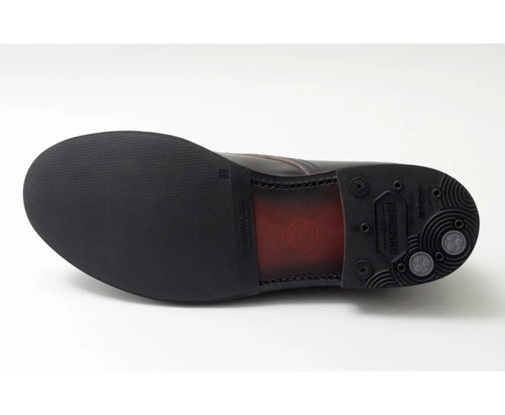 WHEELROBE Leather Shoes & Boots^/ Punched Cap Toe Derby Shoes