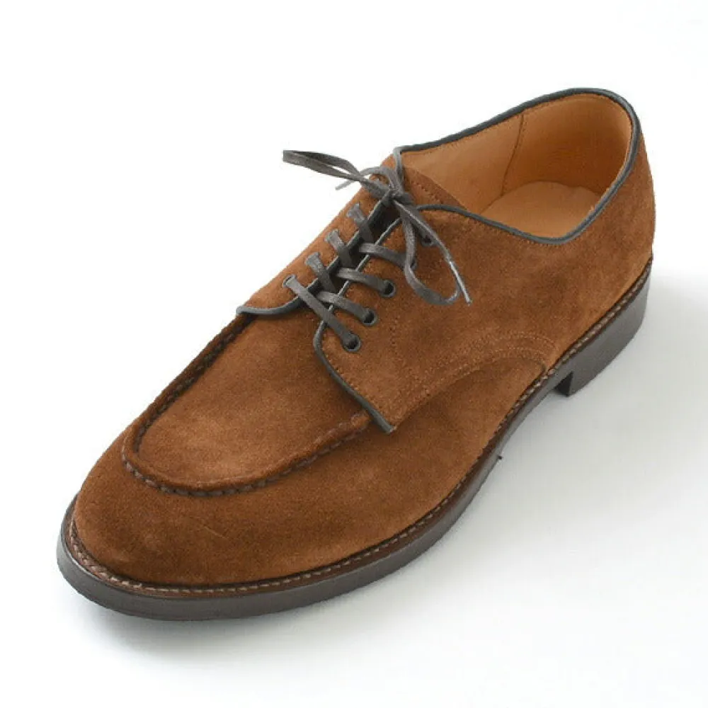 WHEELROBE Leather Shoes & Boots^/ 15078S Heavy Stitching Moc Toe Suede Shoes