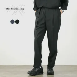 WHITE MOUNTAINEERING Trousers^/ 1 Tuck Belted Pants