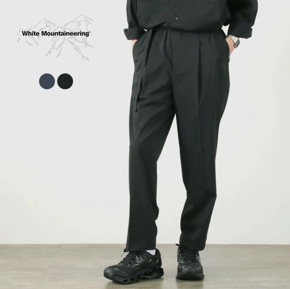 WHITE MOUNTAINEERING Trousers^/ 1 Tuck Belted Pants