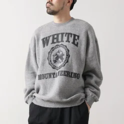 WHITE MOUNTAINEERING Sweatshirts^/ College Logo Sweatshirt