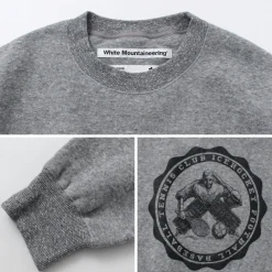 WHITE MOUNTAINEERING Sweatshirts^/ College Logo Sweatshirt