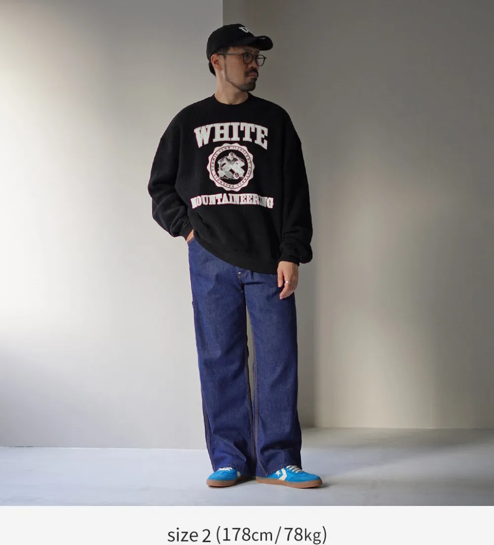 WHITE MOUNTAINEERING Sweatshirts^/ College Logo Sweatshirt