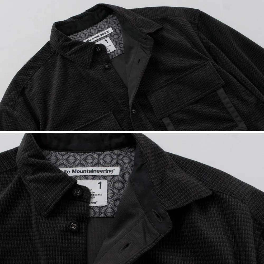 WHITE MOUNTAINEERING Shirts^/ Mid Gusset Sleeve Tricot Check Shirt