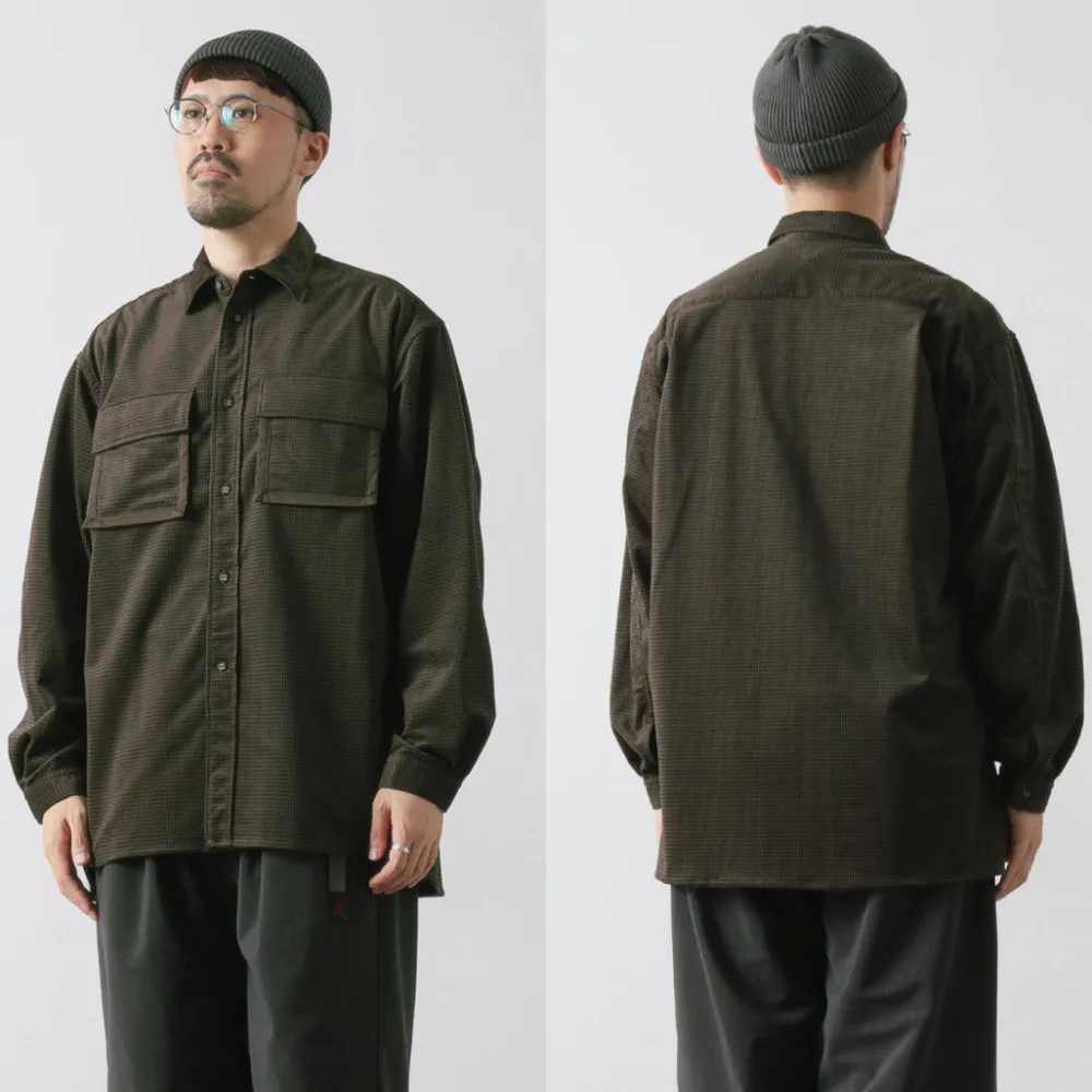 WHITE MOUNTAINEERING Shirts^/ Mid Gusset Sleeve Tricot Check Shirt