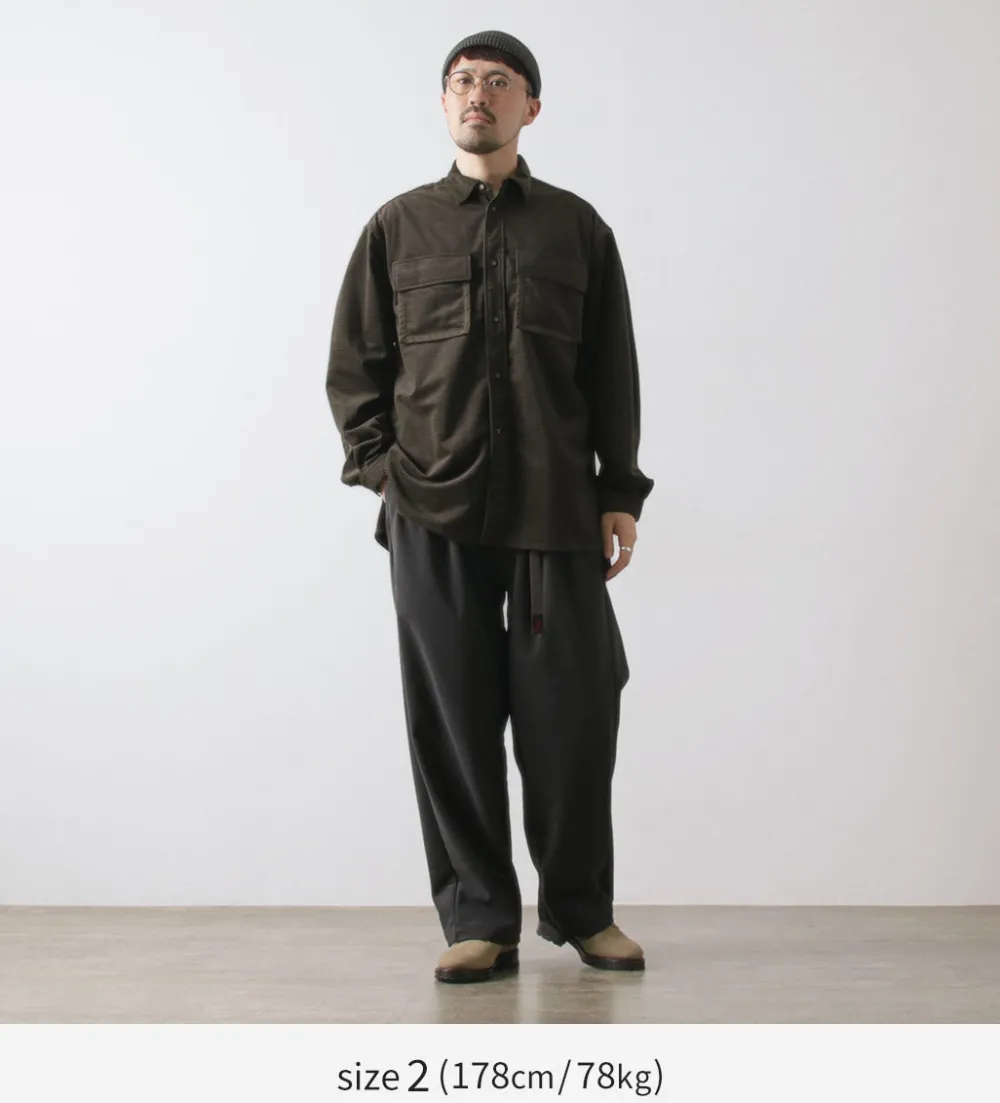 WHITE MOUNTAINEERING Shirts^/ Mid Gusset Sleeve Tricot Check Shirt