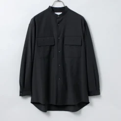 WHITE MOUNTAINEERING Shirts^/ Stretch Band Collar Shirt